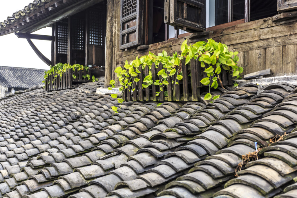 wood shingles